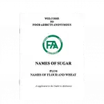 Names of Sugar Flour and Wheat