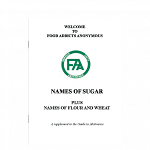 Names of Sugar Flour and Wheat